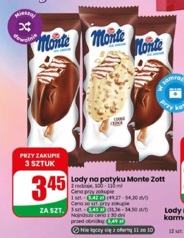 lody na patyku