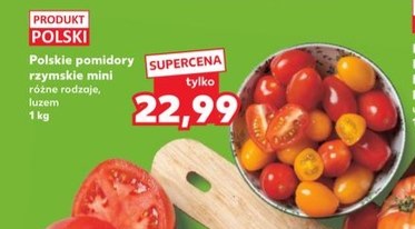 pomidory rzymskie mini
