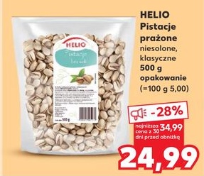pistacje prażone niesolone klasyczne