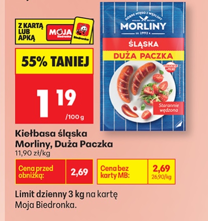 kiełbasa śląska duża paczka