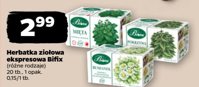 herbata ziołowa ekspresowa