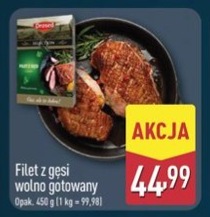 filet z gęsi wolno gotowany