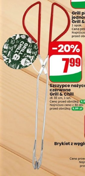 szczypce nożycowe czerwone
