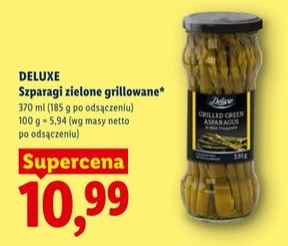szparagi zielone grillowane