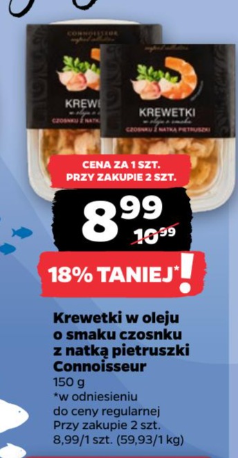 krewetki w oleju o smaku czosnku z natką pietruszki