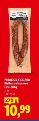 kiełbasa wieprzowa z cielęciną