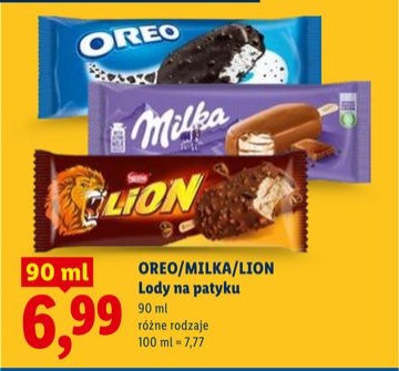 lody na patyku