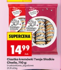 ciastka kremówki