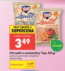 chrupki z soczewicy