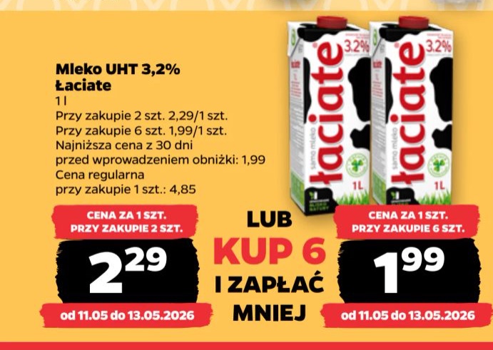 mleko UHT 3,2%