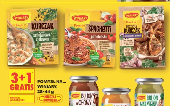 danie gotowe Pomyśl na... różne rodzaje