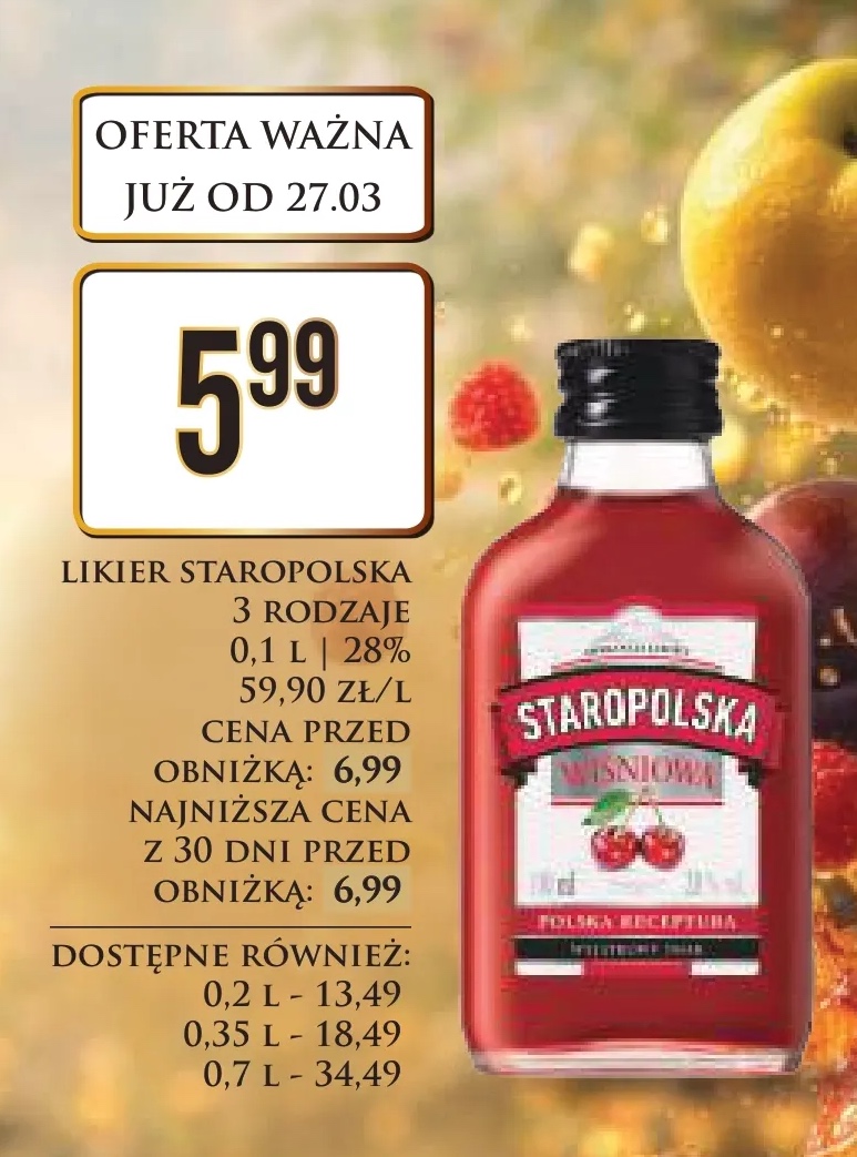 likier trzy rodzaje