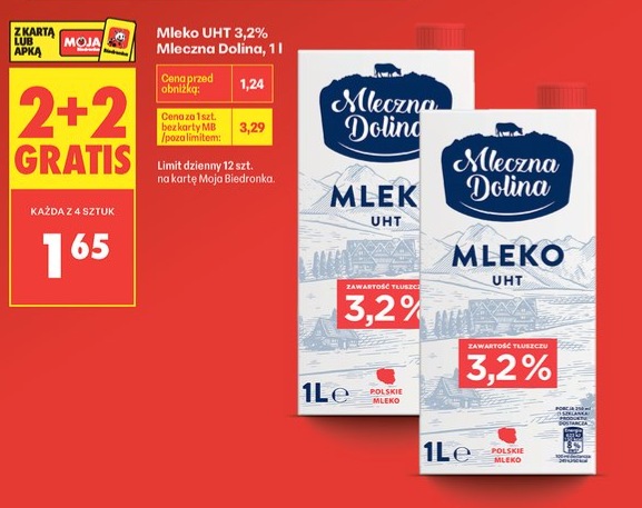 mleko UHT 3,2%