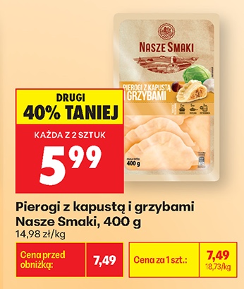 pierogi z kapustą i grzybami