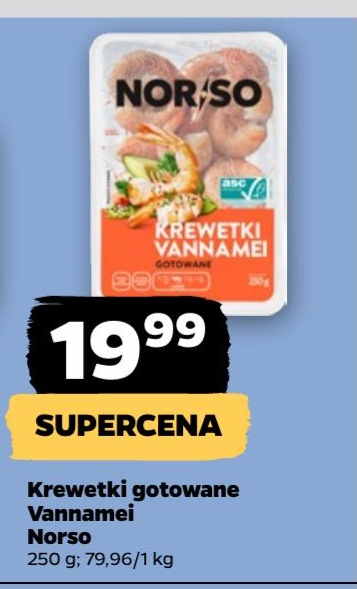 krewetki gotowane vannamei