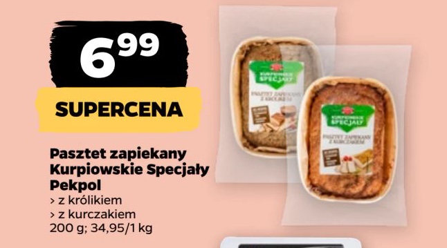 pasztet zapiekany kurpiowskie specjały z królikiem, z kurczakiem
