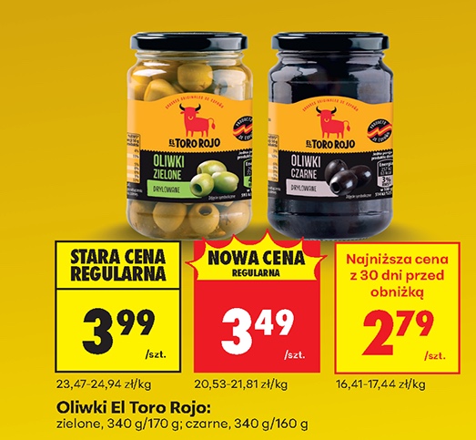 oliwki El Toro Rojo