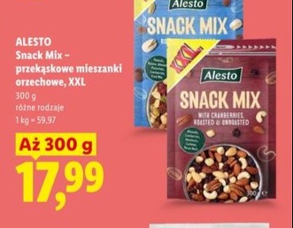 przekąskowe mieszanki orzechowe