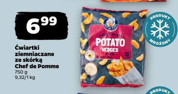 ćwiartki ziemniaczane ze skórką