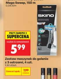 zestaw maszynek do golenia z 3 ostrzami