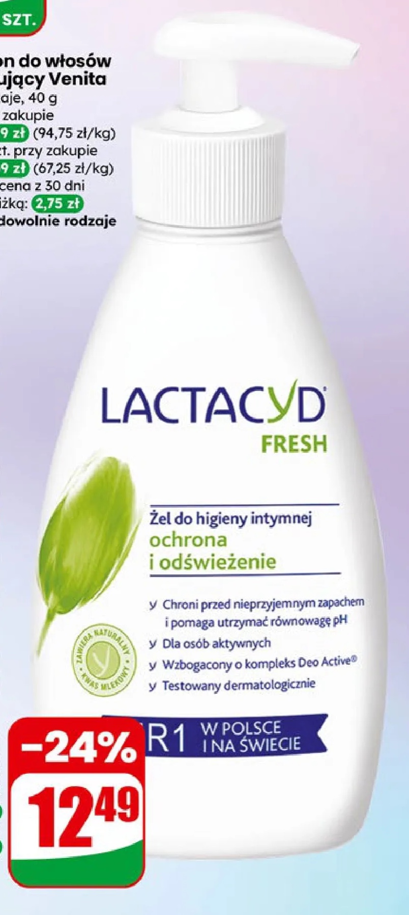 żel do higieny intymnej ochrona i odświeżenie