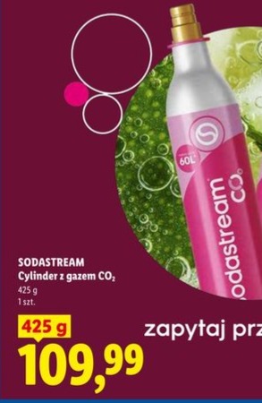 cylinder z gazem CO2
