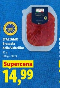 bresaola della Valtellina