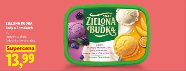 lody o 3 smakach