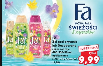 żel pod prysznic lub dezodorant różne rodzaje