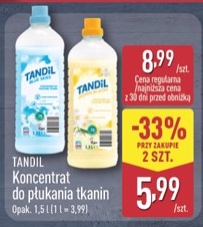 płyn do płukania tkanin