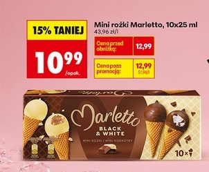 lody mini rożki