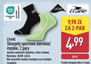 skarpety sportowe damskie/męskie