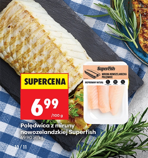 polędwica z miruny nowozelandzkiej