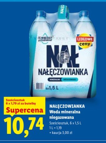woda mineralna niegazowana
