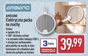 elektryczna packa na muchy