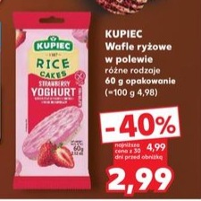 wafle ryżowe w polewie