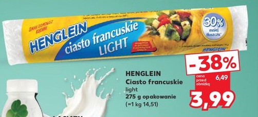 ciasto francuskie light