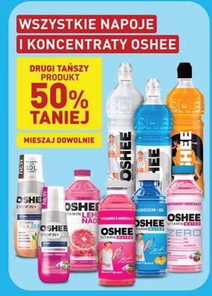 napoje i koncentraty różne rodzaje