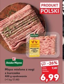 mięso mielone z nogi polskiego kurczaka