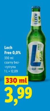 piwo bezalkoholowe czarny bez-cytryna