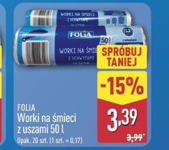 worki na śmieci z uszami