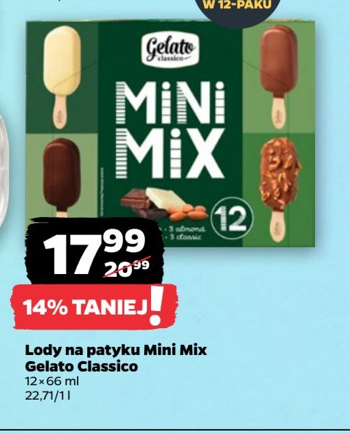 lody na patyku mini mix