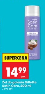 żel do golenia satin care gillette