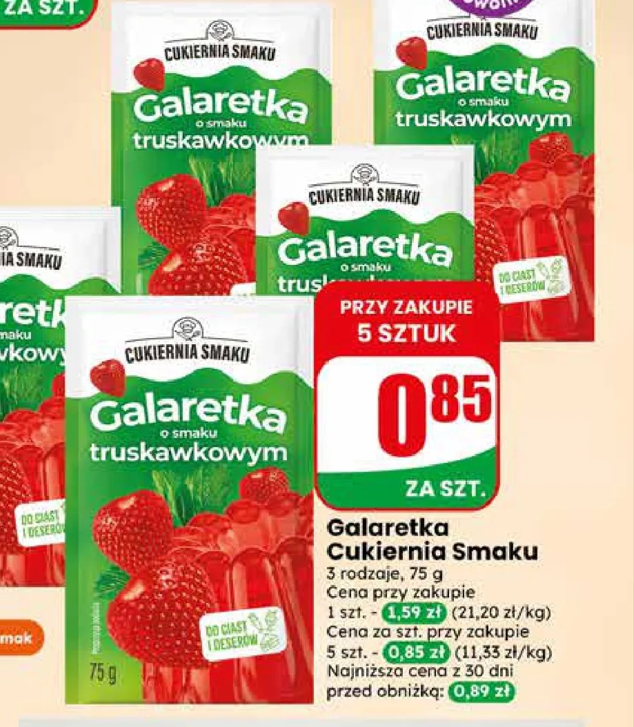 galaretka truskawkowa