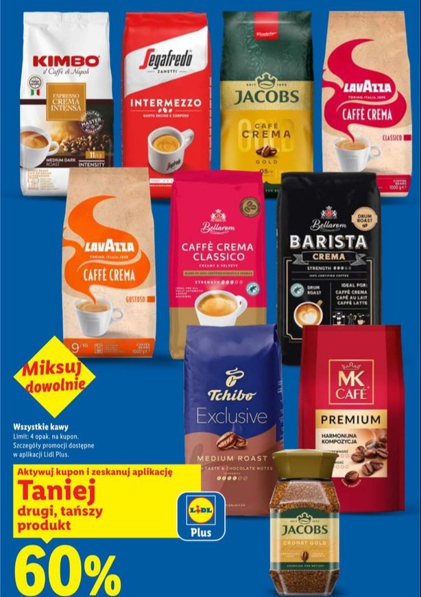 kawa ziarnista caffe crema classico
