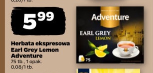 herbata ekspresowa Earl Grey Lemon