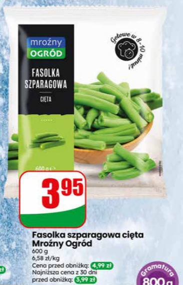 fasolka szparagowa cięta