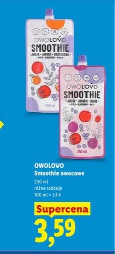 smoothie owocowe