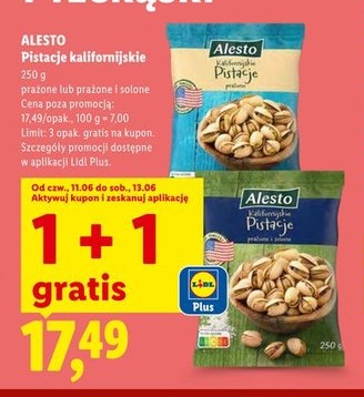 pistacje kalifornijskie
