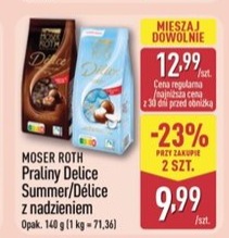 praliny Delice Summer/Delice z nadzieniem
